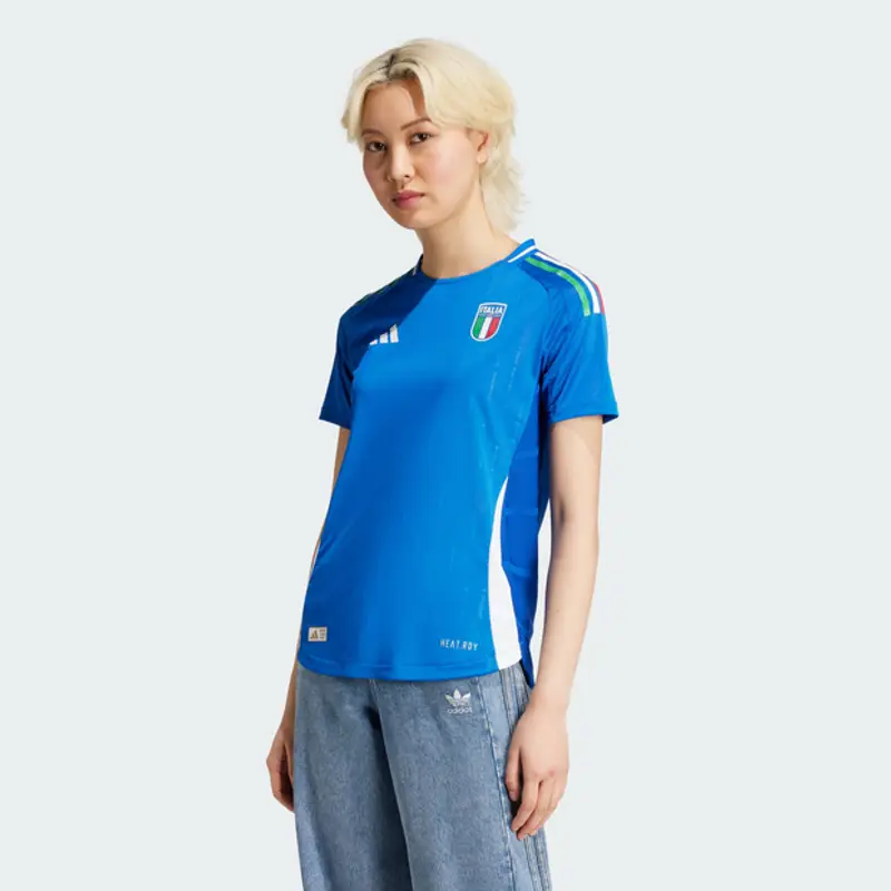 Adidas Authentic female Maglie/Repliche - Blu - Tela di cotone - Foot Locker