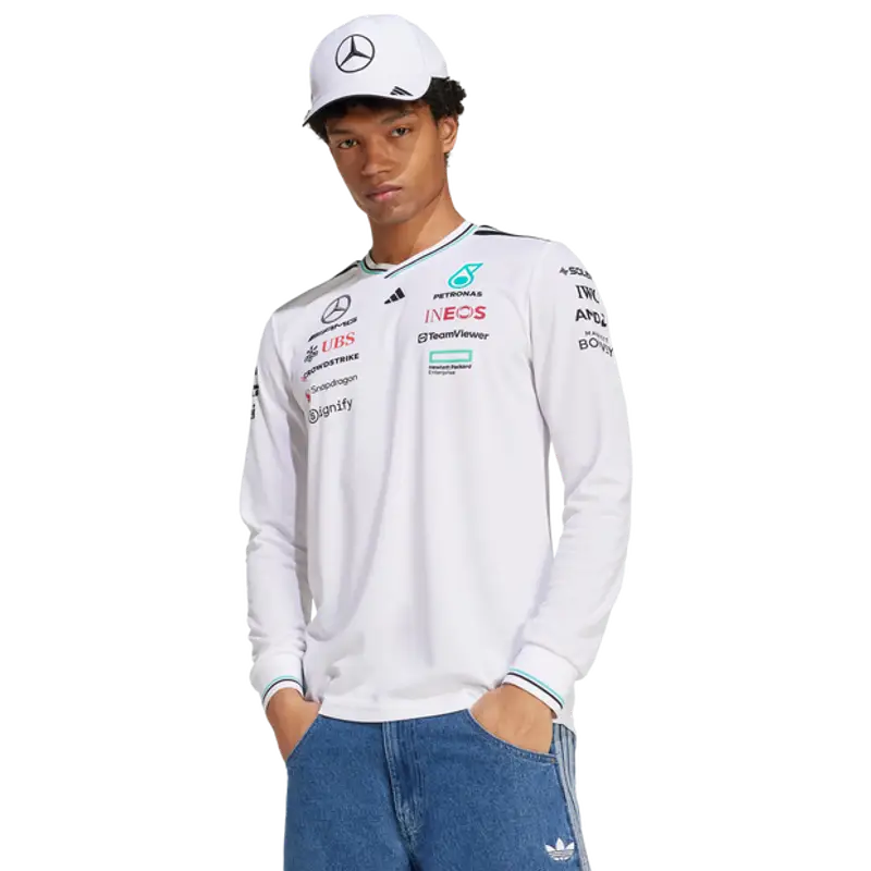 Adidas Authentic male Maglie/Repliche - Bianco - Poly Mesh - Foot Locker