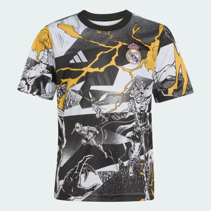 Avengers 25/26 Pre-Match Shirt Bambino Real Madrid White miniatura 4