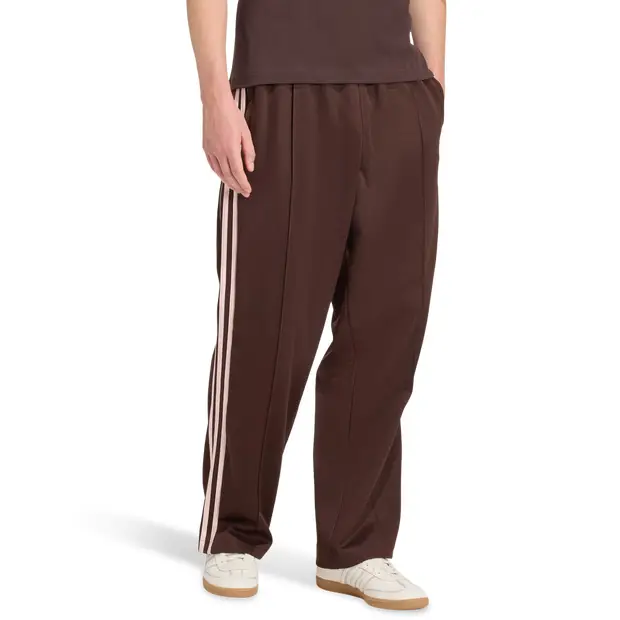 Baggy Track Trousers Uomo - Pantaloni Marrone - di cotone Brown