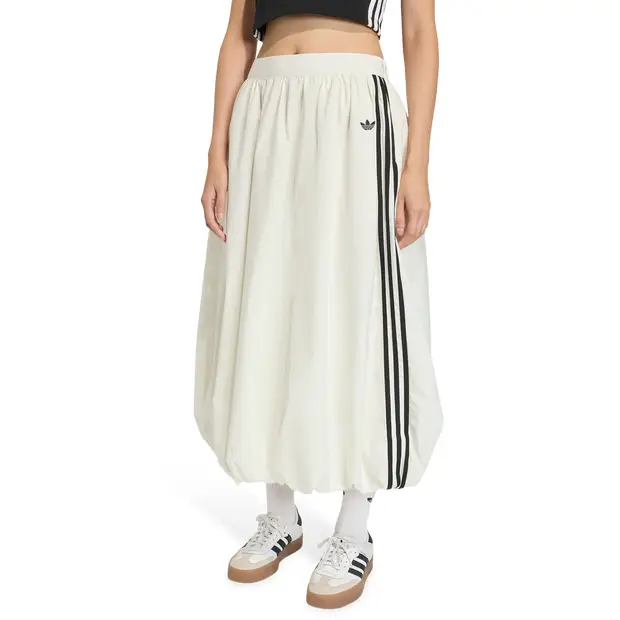 Balloon Long Skirt Donna - Gonne Bianco - Mesh White