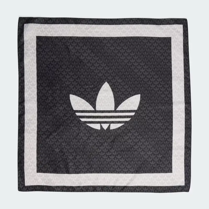 Bandana Trefoil Monogram Black