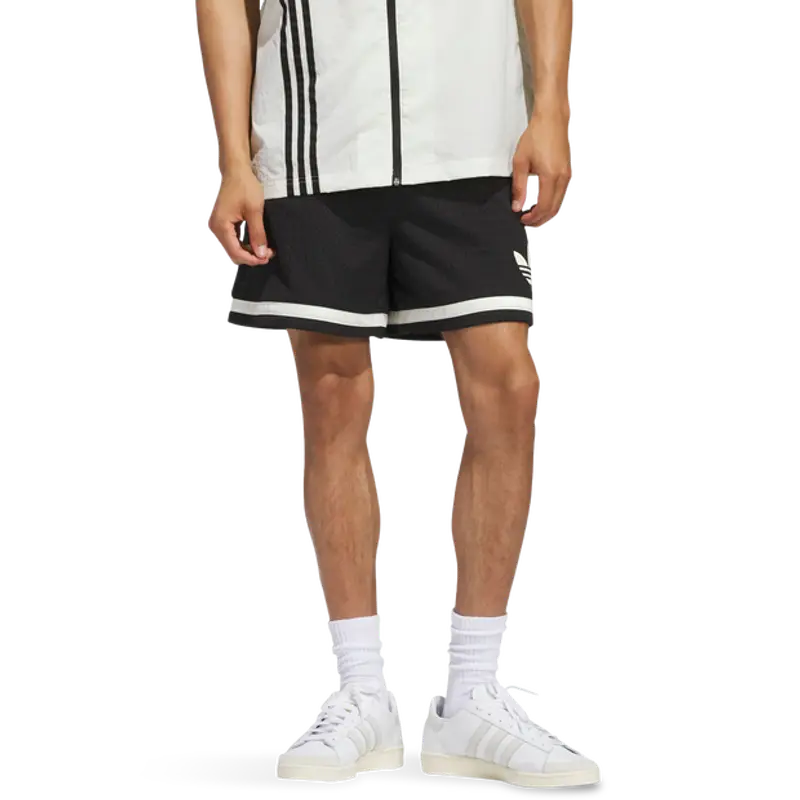 Adidas Bball male Pantaloncini - Nero - Poly Mesh - Foot Locker