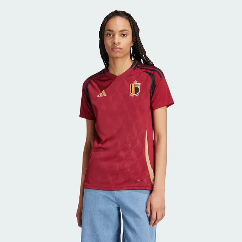 Adidas Belgium 24 Home female Maglie/Repliche - Viola - Tela di cotone - Foot Locker