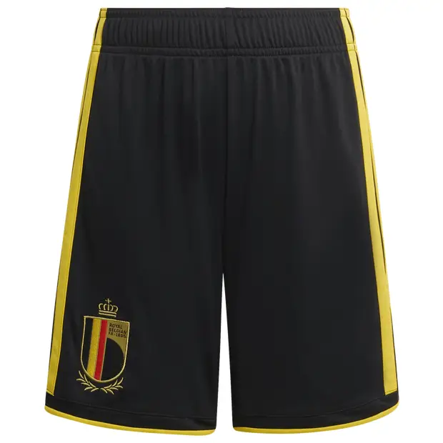 Belgium 26 Home Shorts Bambini - Pantaloncini Nero - Mesh Black
