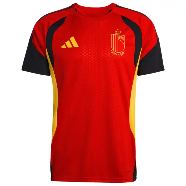 Belgium 26 Tiro Training Jersey Uomo - Maglie/Repliche Rosso - Mesh Red