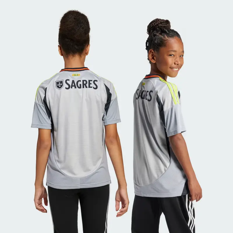 Benfica 24/25 Third Jersey Kids Light Solid Grey miniatura 2
