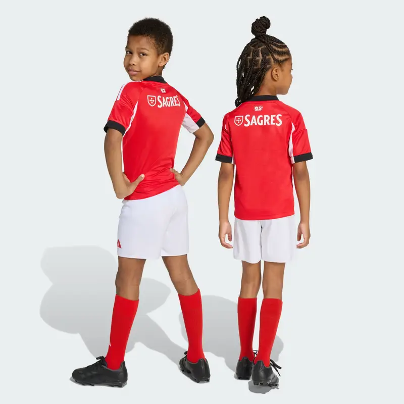 Benfica 25/26 Home Mini Kit Bambini Benfica Red miniatura 2