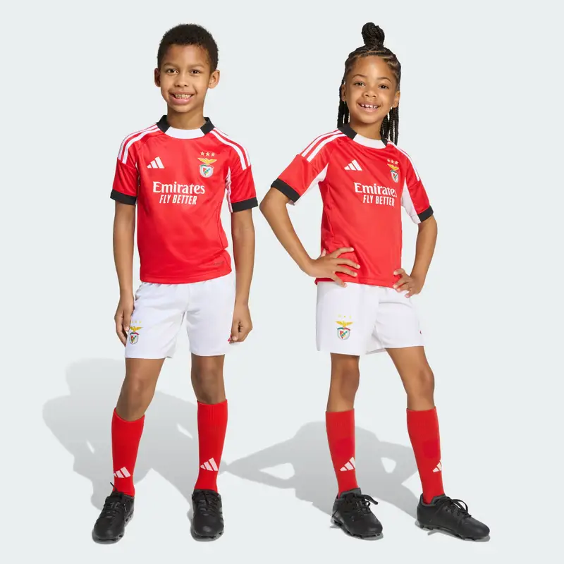 Benfica 25/26 Home Mini Kit Bambini Benfica Red