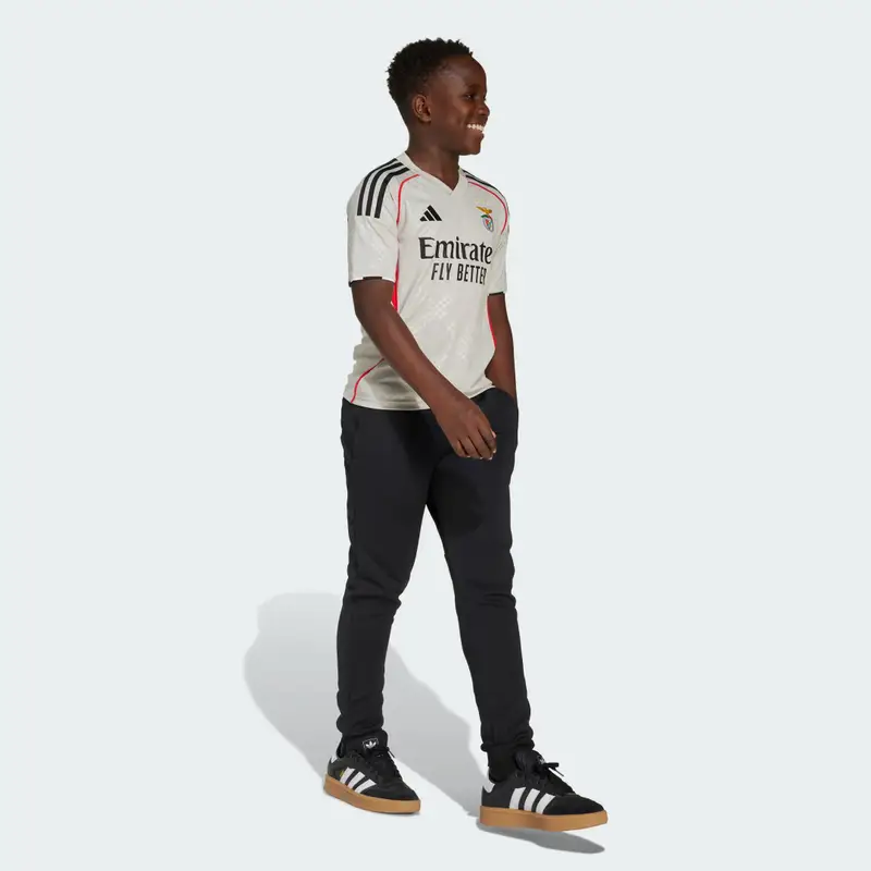 Benfica 25/26 Maglia da trasferta bambini Beige miniatura 3