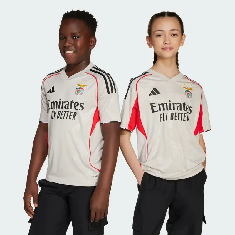 Benfica 25/26 Maglia da trasferta bambini Beige