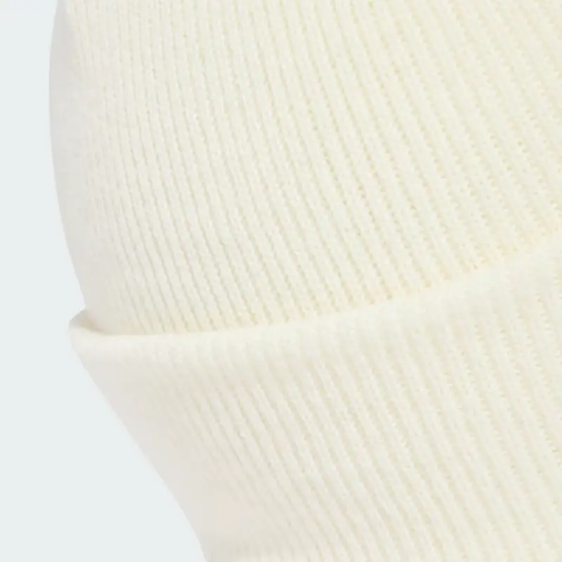 Berretto con New Logo sul risvolto Cream White miniatura 3