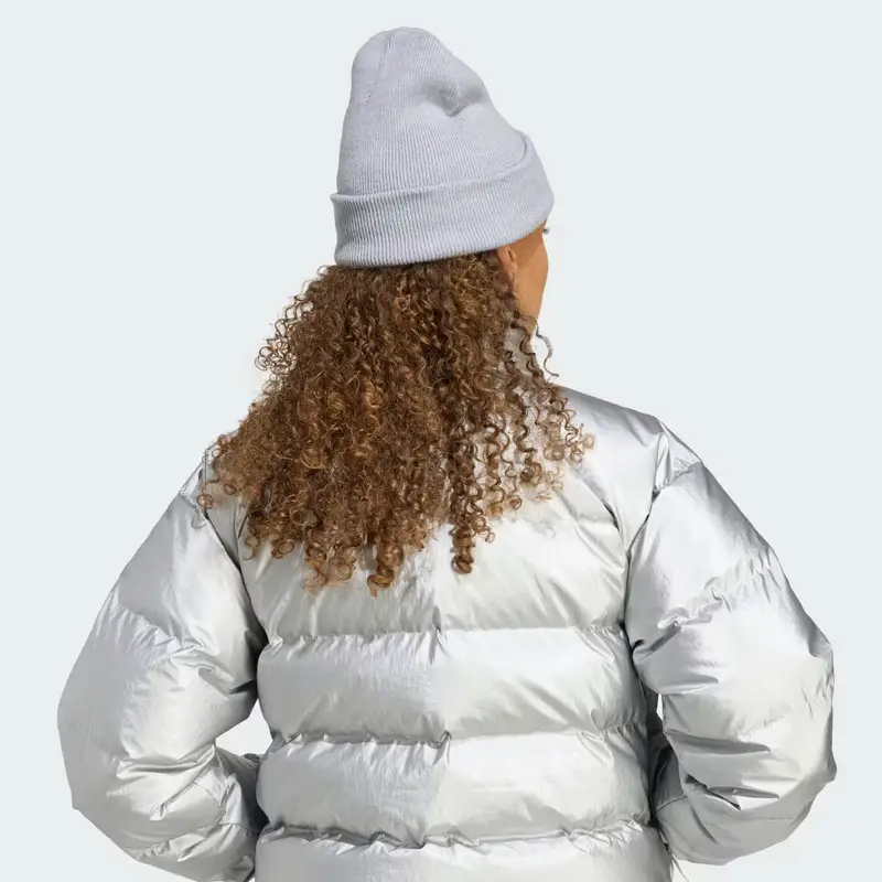 Berretto con New Logo sul risvolto Light Grey Heather miniatura 2