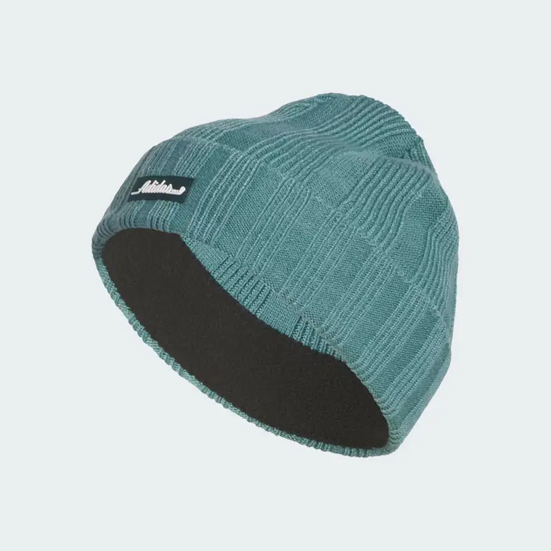Berretto in maglia a coste Preloved Teal