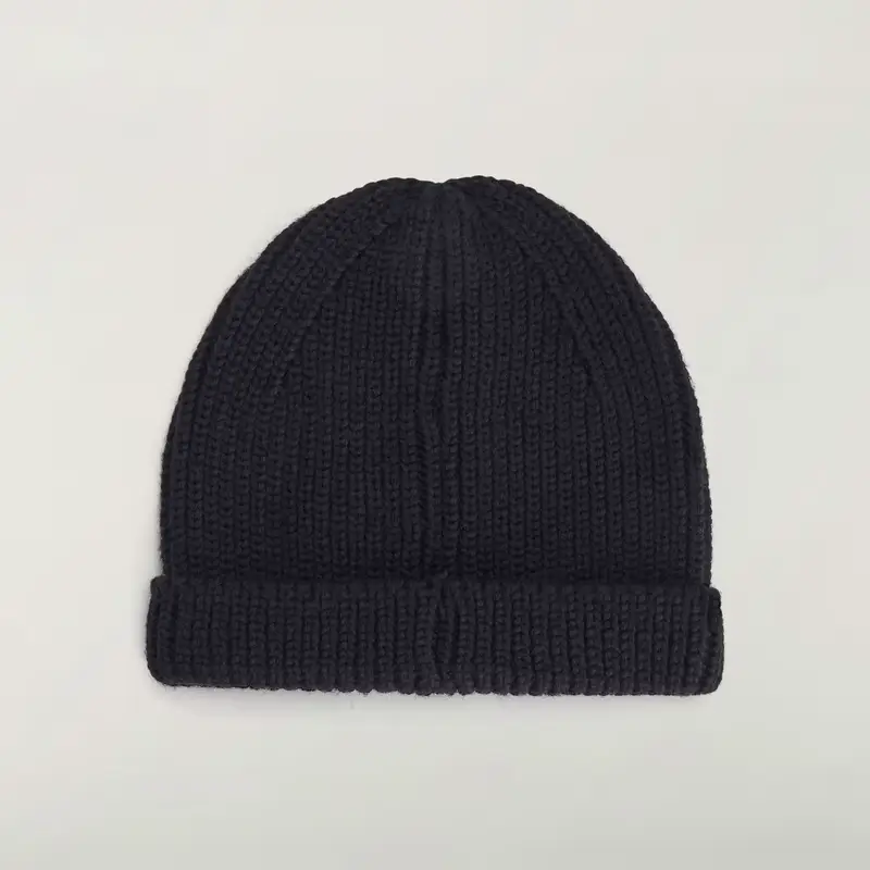 Berretto in maglia grossa Y-3 Black miniatura 4