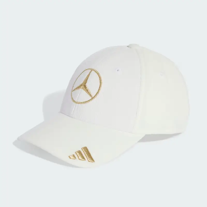 Berretto in velluto a coste Monaco Mercedes - AMG Petronas Formula One Team White