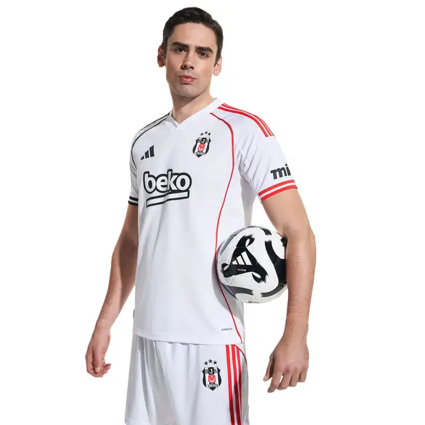 Besiktas Jk 25/26 Home Jersey male Maglie/Repliche - Bianco - Poly Mesh - Foot Locker White