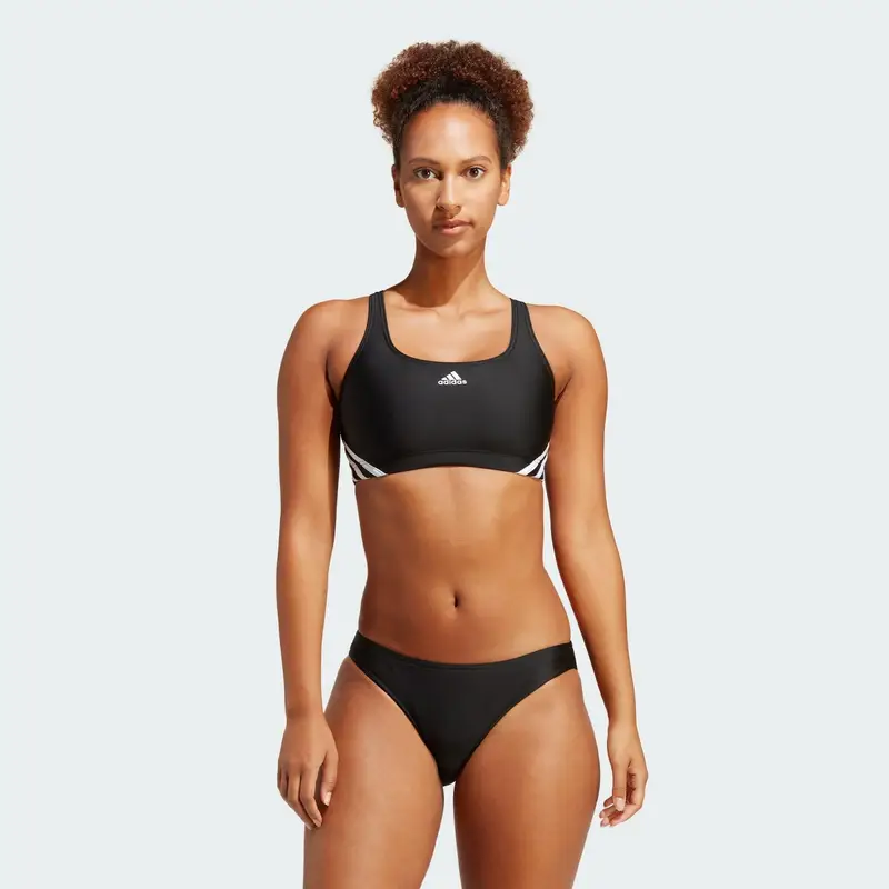 Bikini 3-Stripes | Adidas Nero