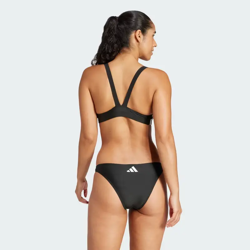 Bikini 3-Stripes V-Back Black miniatura 2