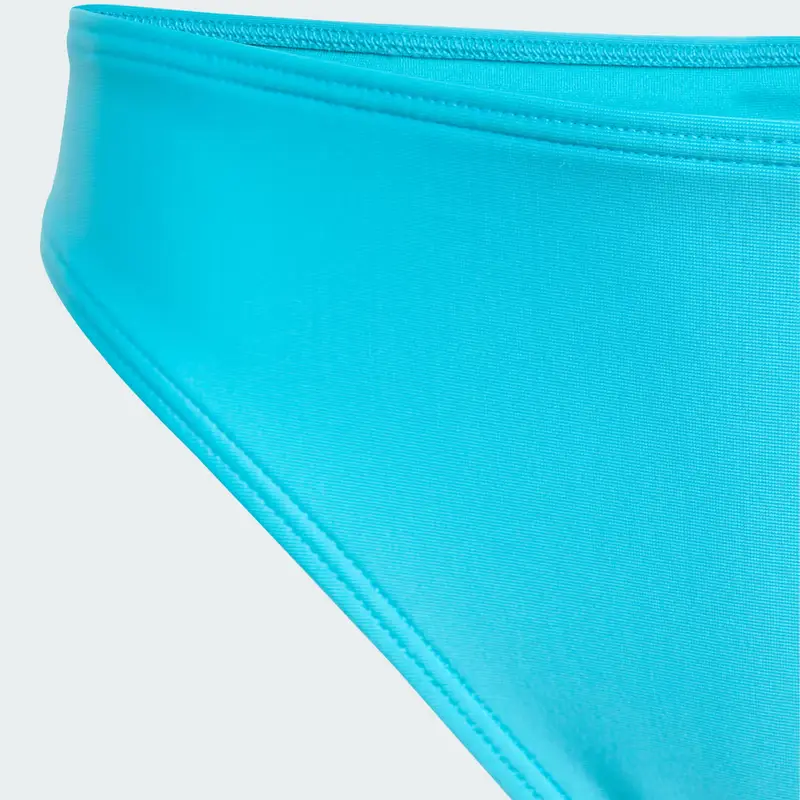 Bikini a 3 strisce con schienale a V Lucid Cyan miniatura 3