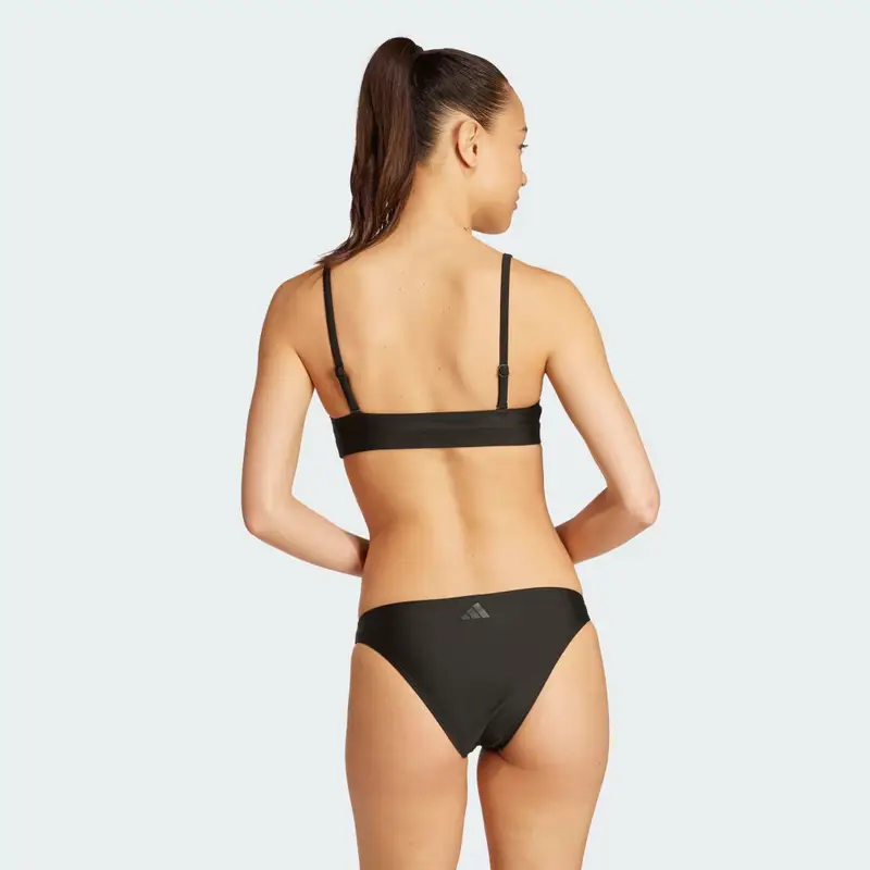 Bikini con spalline a triangolo 2 in 1 Black miniatura 2