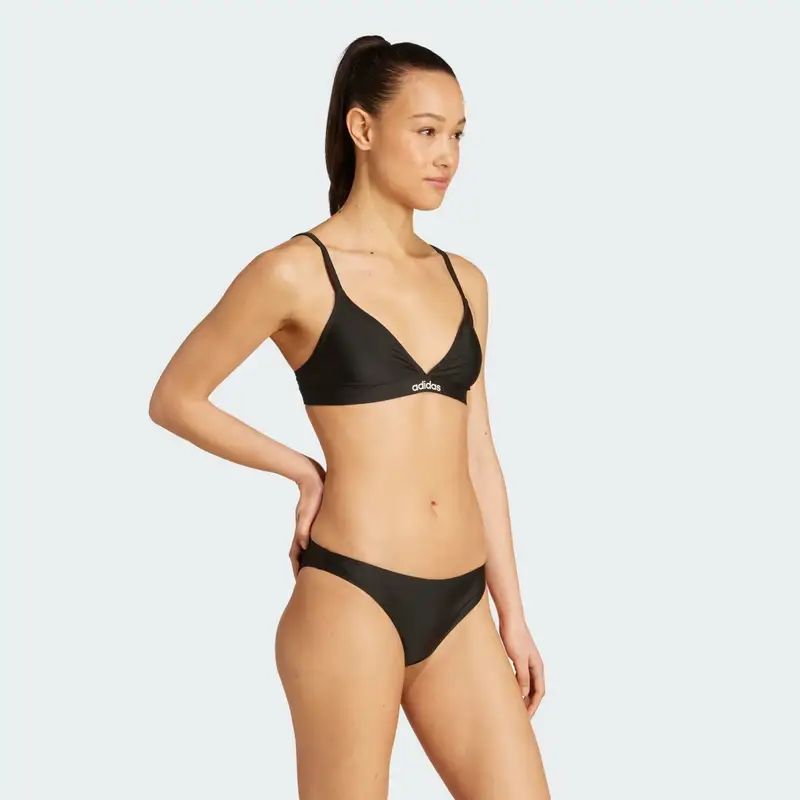 Bikini con spalline a triangolo 2 in 1 Black miniatura 3