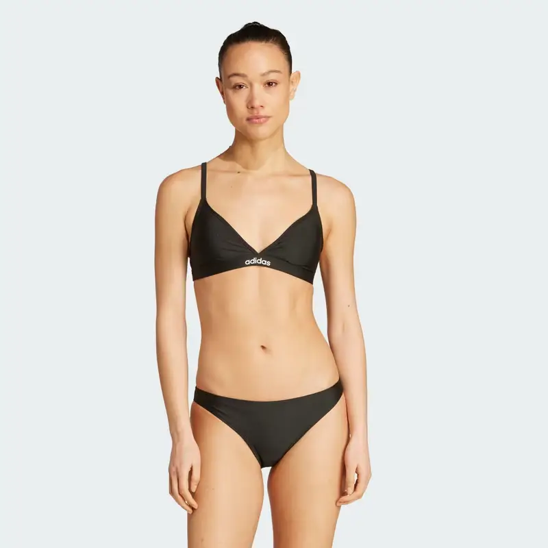 Bikini con spalline a triangolo 2 in 1 Black