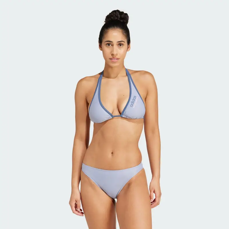 Bikini Neckholder | Adidas Grigio argento