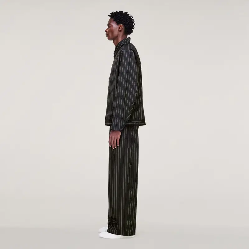 BLOUSON Y-3 UT RIFINITO IN LANA Black miniatura 2