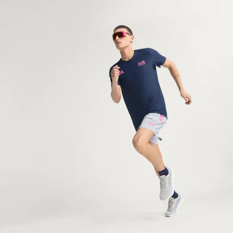 BMW Berlin-Marathon 2025 Short Halo Silver miniatura 4