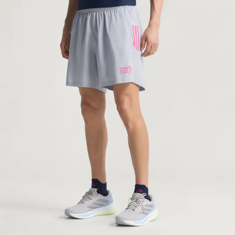 BMW Berlin-Marathon 2025 Short Halo Silver