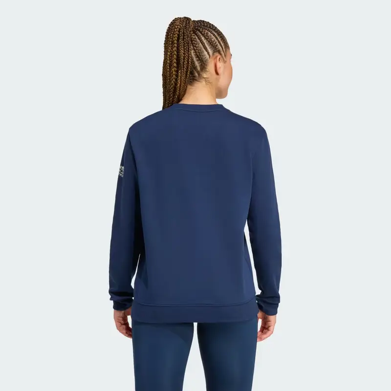 BMW Maratona Berlino 2025 CREW Felpa Donna Collegiate Navy miniatura 2