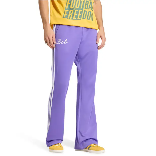Bob Marley Originals Track Pants Uomo - Pantaloni Viola - Mesh Purple