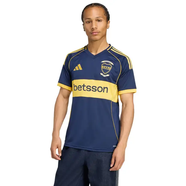 Boca Juniors 25/26 Home Jersey male Maglie/Repliche - Blu - Poly Mesh - Foot Locker Blue