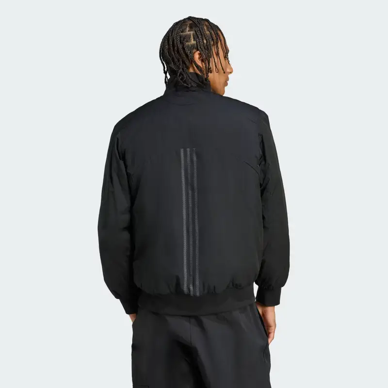 BOMBER OVERSIZE NYLON Black miniatura 2