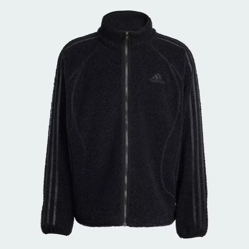BORG FLEECE GIACCA TRACKTOP TEAMGEIST Black miniatura 4