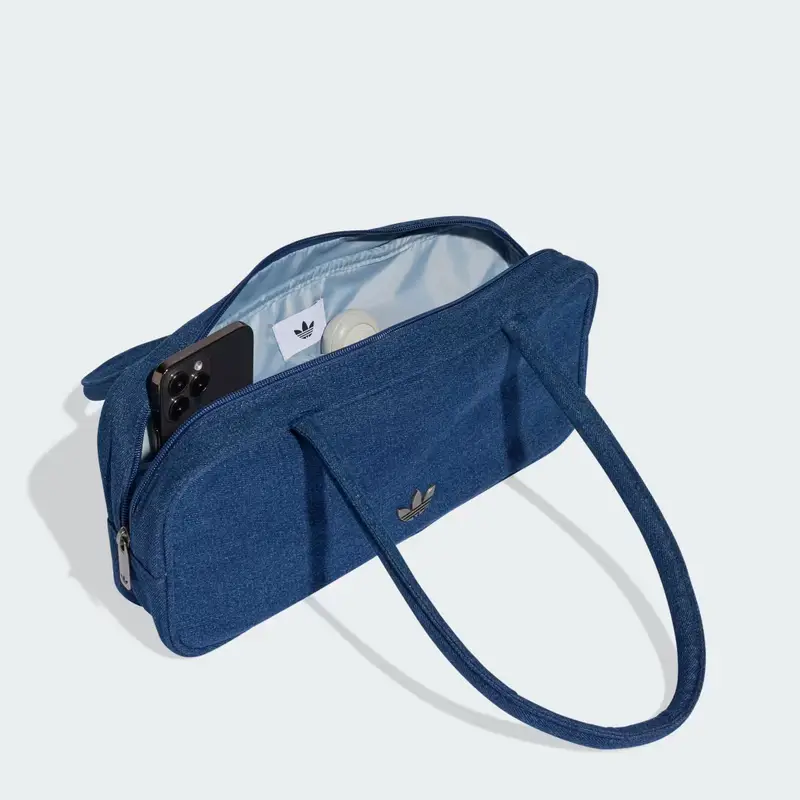 BORSA ADICOLOR AIRLINER DENIM con manici allungati Light Denim miniatura 3