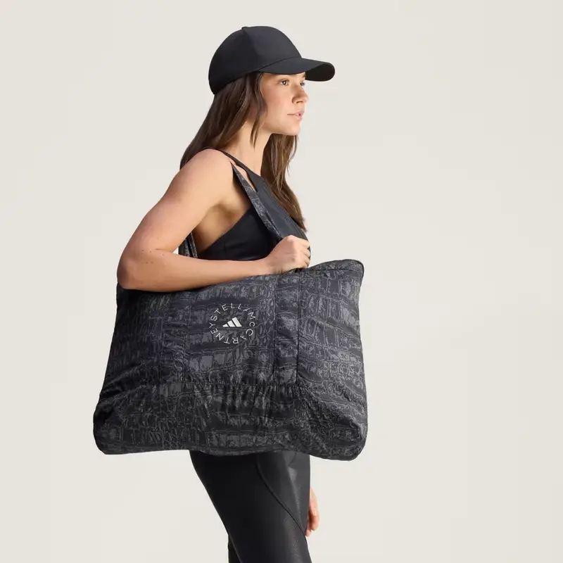 Borsa adidas by Stella McCartney ripieghevole Black miniatura 2