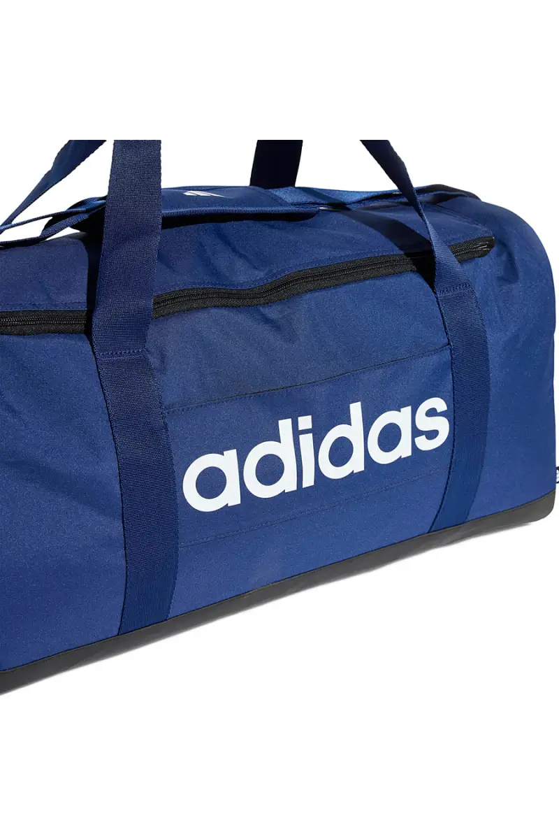 Borsa blu con manici rinforzati e logo bianco Adidas IN6116 [BLUE] miniatura 5