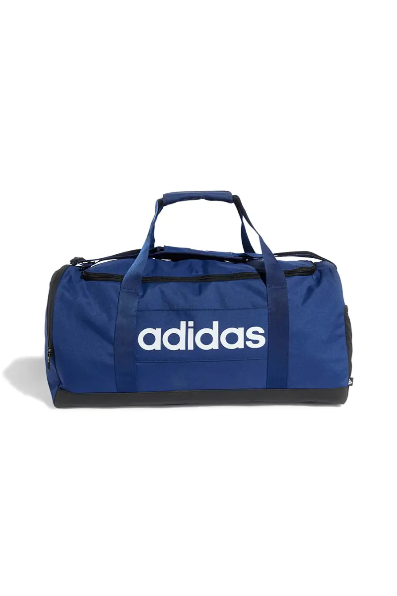 Borsa blu con manici rinforzati e logo bianco Adidas IN6116 [BLUE]