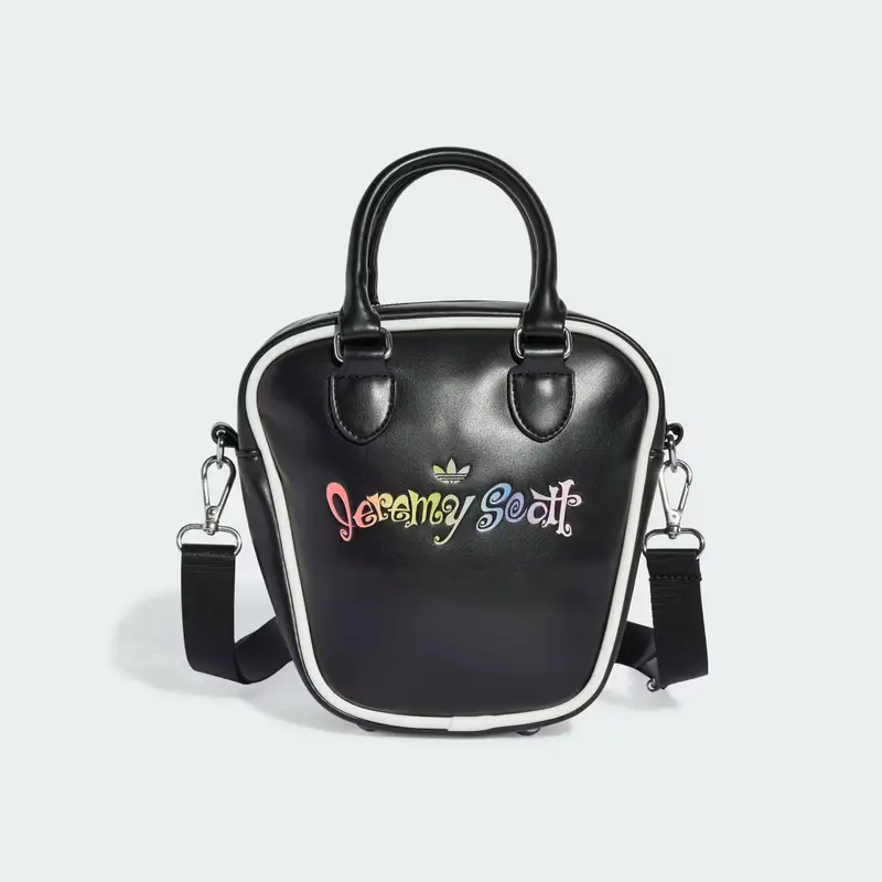 Borsa da bowling adidas x Jeremy Scott Mini Black miniatura 4