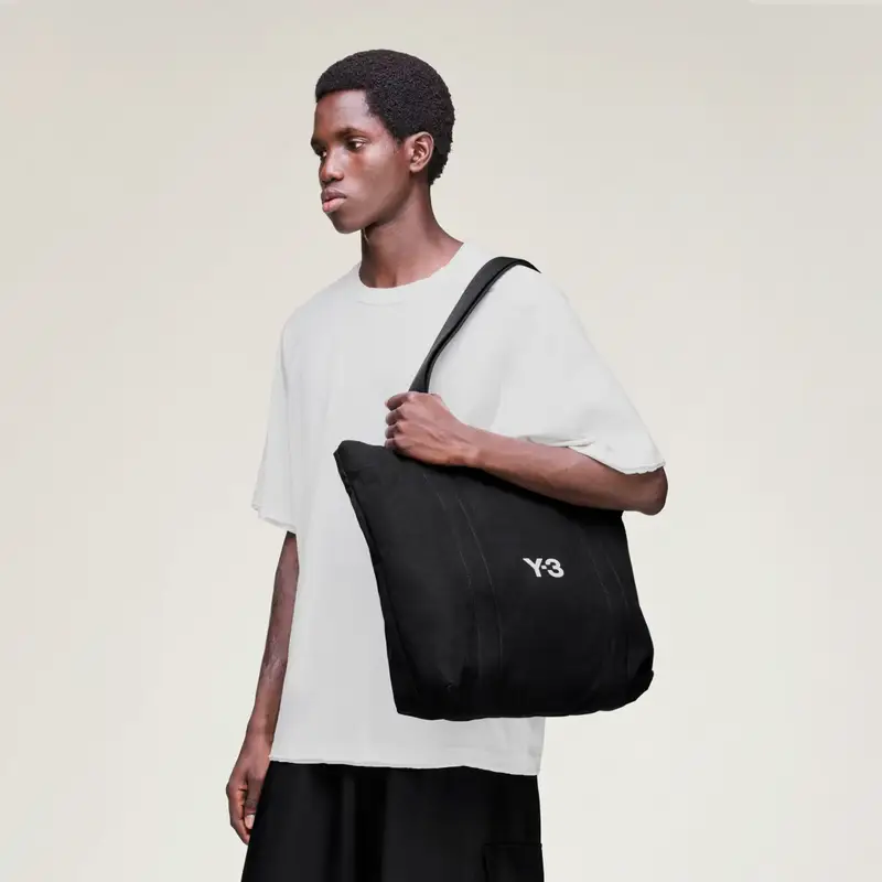 BORSA DI TELA Y-3 Black miniatura 2