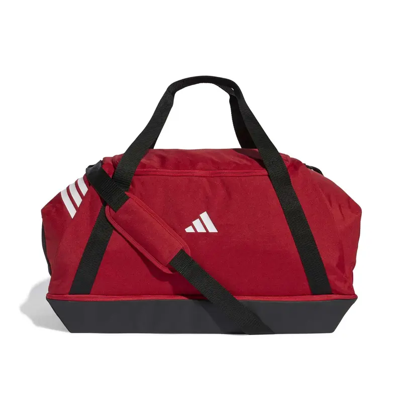 Borsa Duffle con compartimento inferiore adidas Large Rouge