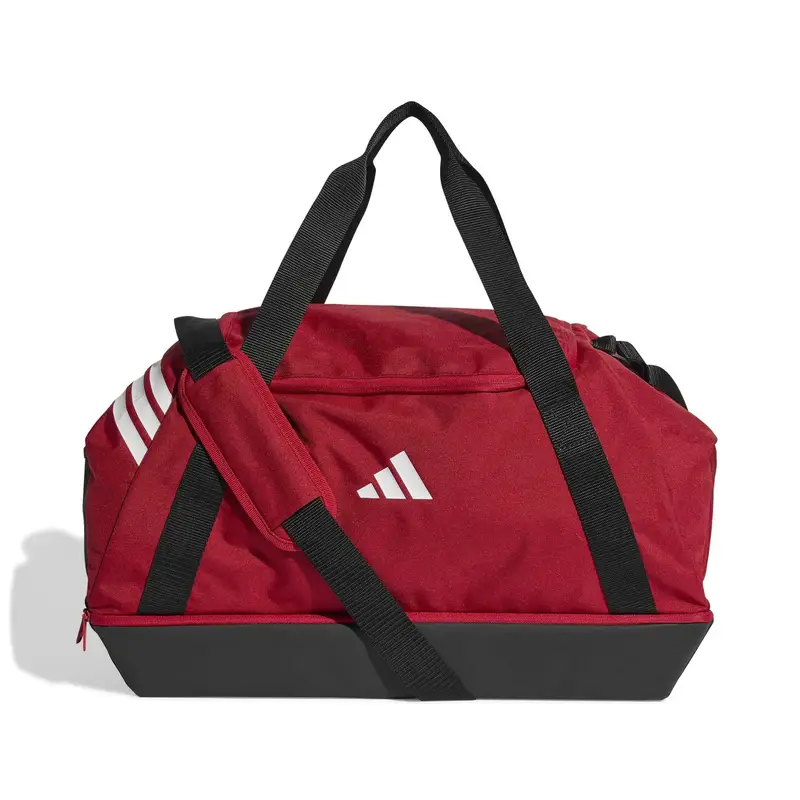 Borsa Duffle con compartimento inferiore adidas Medium Rouge