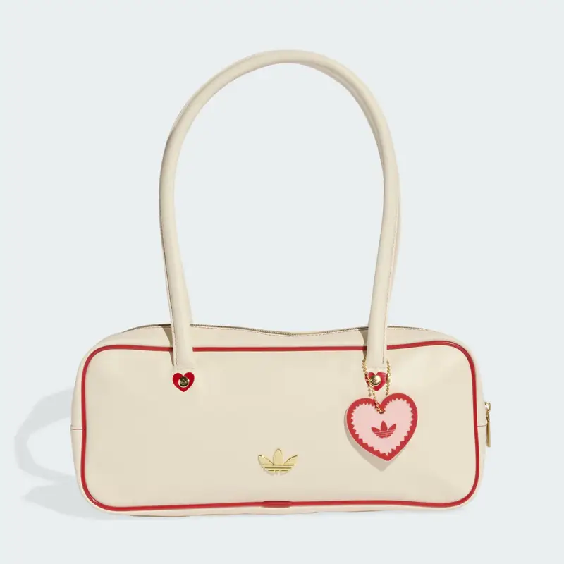 Borsa ELONGATED AIRLINER Cream White