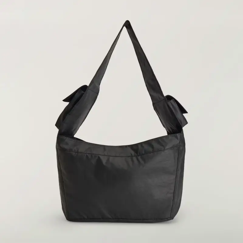 BORSA NEWSPAPER L Y-3 Black miniatura 3