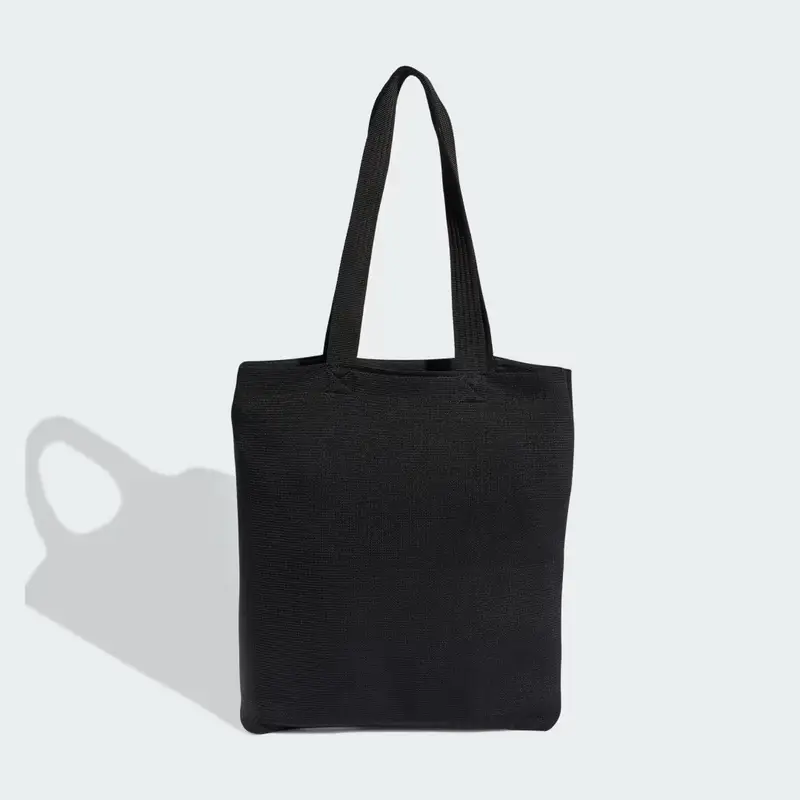 Borsa Tote Crochet Black miniatura 2