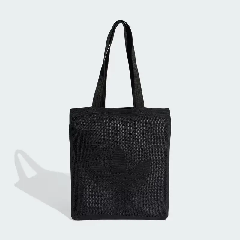 Borsa Tote Crochet Black