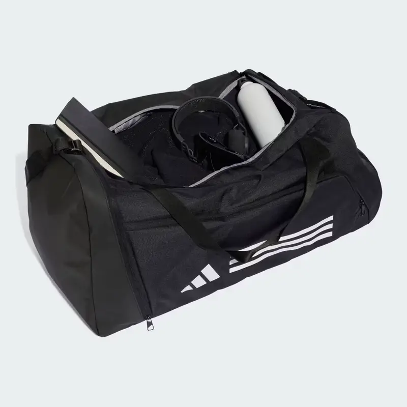 Borsone Essentials 3-Stripes Large Black miniatura 4