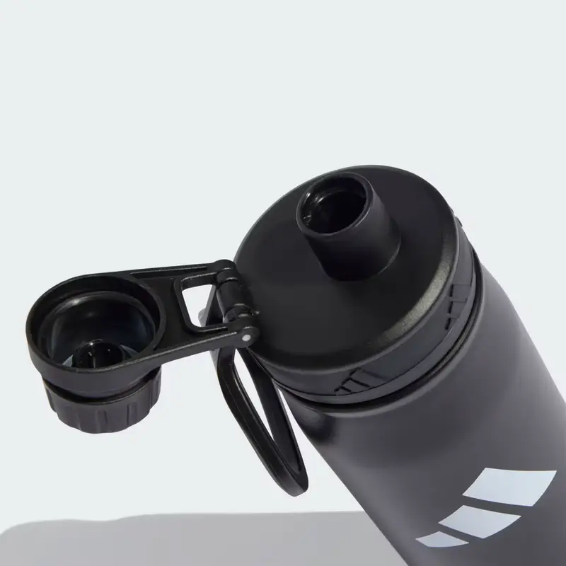 Bottiglia in metallo con tappo a vite 0, 6 L Black miniatura 3